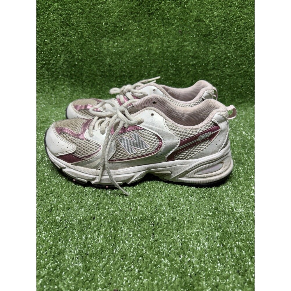 New Balance 530 GR530RK Women’s Sz 6.5 White/Pink Mesh Lace-Up Low Top Sneakers